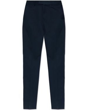 Ferragamo Cotton Trousers - Blue
