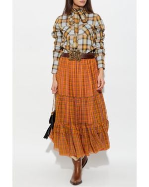 Chloé Pocket Shirt - Orange