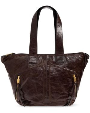 AllSaints 'Jean Rey' Shopper Bag - Brown