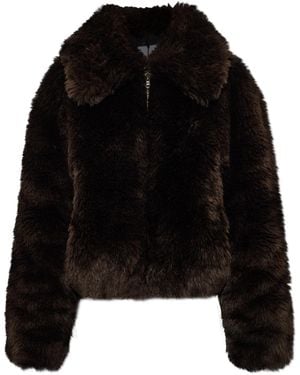Stand Studio Faux Fur 'Aya' - Black
