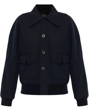 A.P.C. 'Bomber' Jacket - Blue