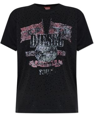 DIESEL T-Shirt 'T-Marly' - Black