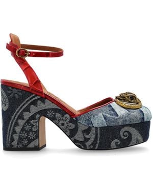 Kurt Geiger Platform Shoes - Blue