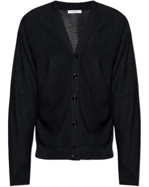Lemaire Wool Cardigan - Blue