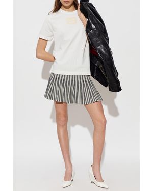 McQueen Short Skirt - Black