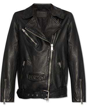 AllSaints Leather Jacket 'Billie' - Black