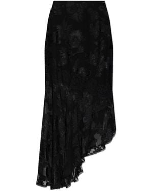Etro Skirt With Lace Trim - Black