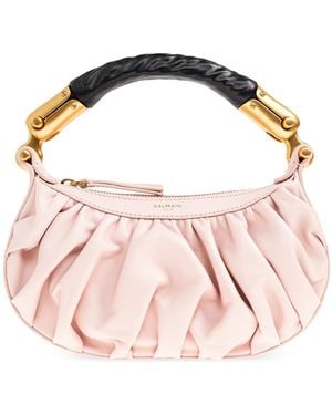 Balmain 'Ebene Mini' Hand Bag - Pink