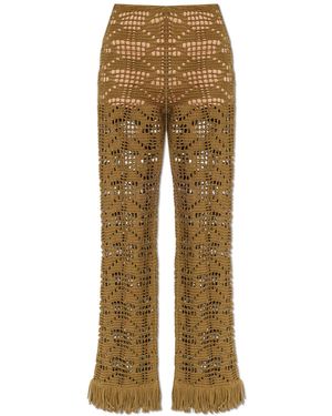 Etro Woven Trousers - Natural