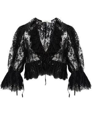Chloé Lace Top - Black