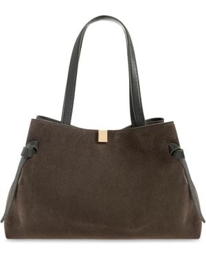 Yuzefi 'Gyoza' Shopper Bag - Brown