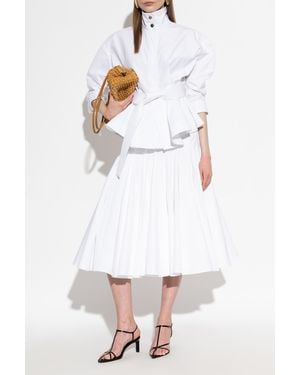 Jacquemus Skirt 'Agave' - White