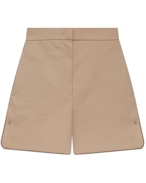 Max Mara "Orbita" Shorts - Natural