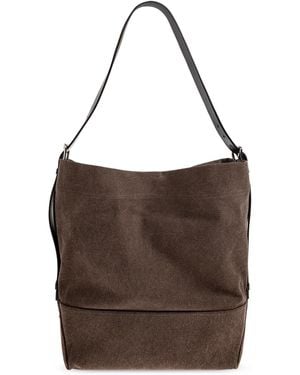 Lemaire Belted Bag - Brown