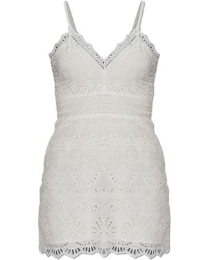 LoveShackFancy Cotton Dress 'Peppy' - White