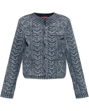 DIESEL Jacket 'De-Grafy-S2' - Blue