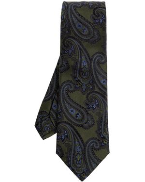 Etro Silk Tie - Black