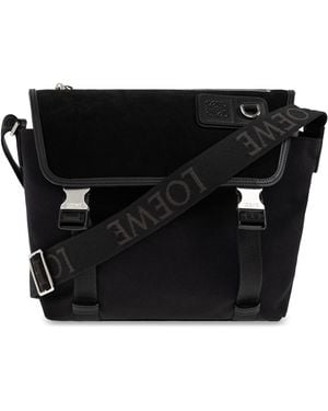 Loewe Shoulder Bag "Medium Flex" - Black