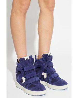 Isabel Marant "Im3" Wedge Heel Shoes - Blue
