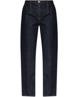 Jil Sander Jeans With A Crease - Blue