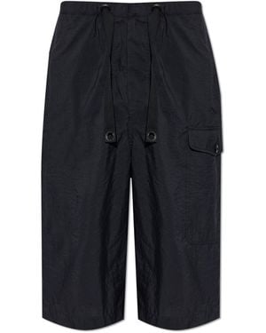 Lemaire Shorts With Pockets - Blue