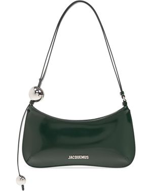 Jacquemus 'le Bisou Perle' Shoulder Bag - Green