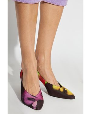 Versace Heeled Shoes "Tina" - Red