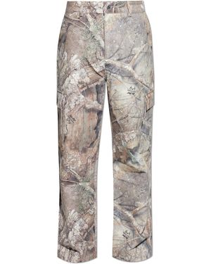 Represent Printed Trousers - Grey