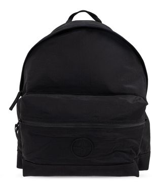 Stone Island Backpack With Logo in Grey for Men Lyst UK
