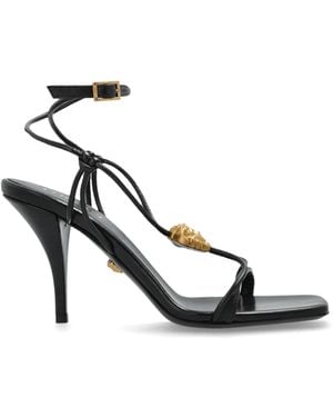 Versace Heeled Sandals - White