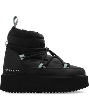 Inuikii Snow Boots 'Technical Platform' - Black