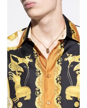 Versace Necklace With Pendant - Metallic