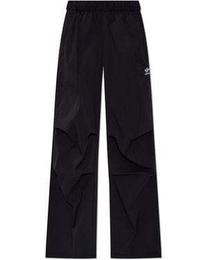 adidas Originals Technical Trousers With Logo - Black