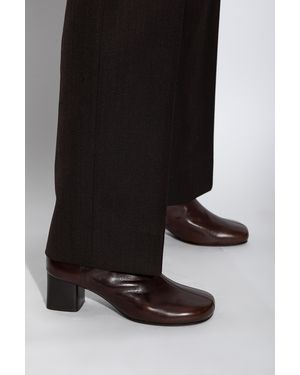 Lemaire Leather Ankle Boots - Black