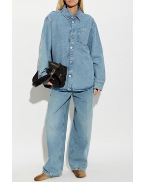 Ami Paris Straight-Leg Jeans - Blue