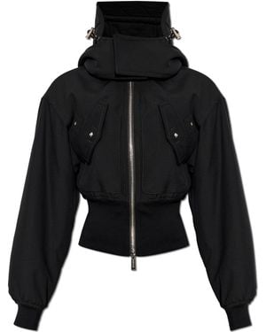 DSquared² Insulated Jacket With Detachable Hood - Black