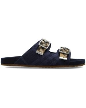 Burberry 'Urchin' Slides - White