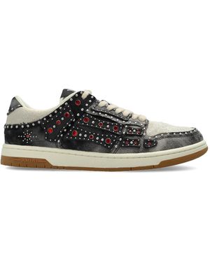 Amiri 'Stud Skel Top Low' Sports Shoes - Black