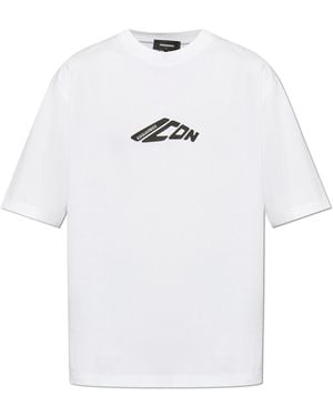 DSquared² T-Shirt With Logo - White