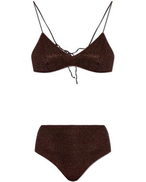 Oséree Two-Piece Swimsuit - Brown