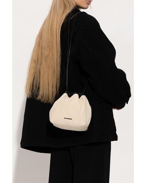 Jil Sander Bucket Shoulder Bag - Natural