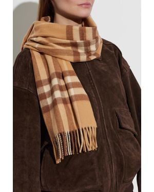 Burberry Cashmere Scarf - Brown