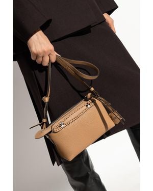 Fendi Shoulder Bag By The Way Selleria Mini - Black