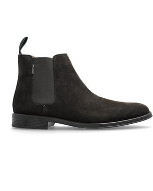 Paul Smith Ps Augustus Leather Chelsea Boots - Black