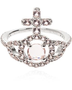Vivienne Westwood Ring 'Olimpia' - White