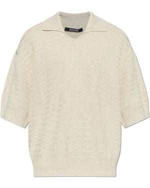 Jacquemus Cotton Polo - White