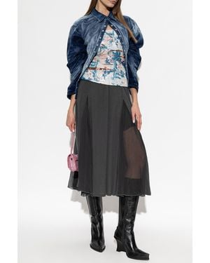 DIESEL Top 'T-Laxe' - Blue