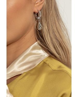 Marni Brass Earrings - Natural