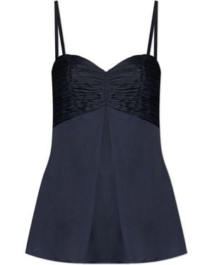 Zadig & Voltaire 'Cippie Satin' Top - Blue