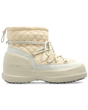 Moon Boot 'Mezzaluna Quilted Mid' Snow Boots - Natural